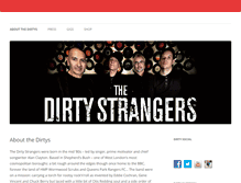 Tablet Screenshot of dirtystrangers.com